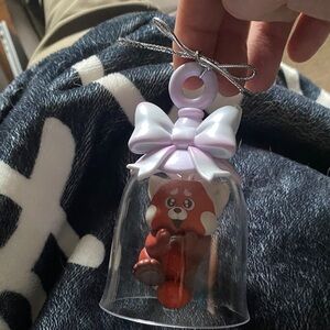 DISNEY RED PANDA Ornament with Bow